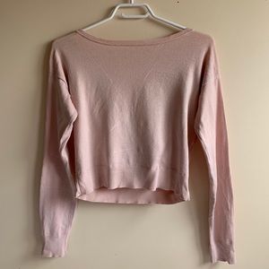 🍒2/$20🍒 Garage Light Pink Open Back Sweater